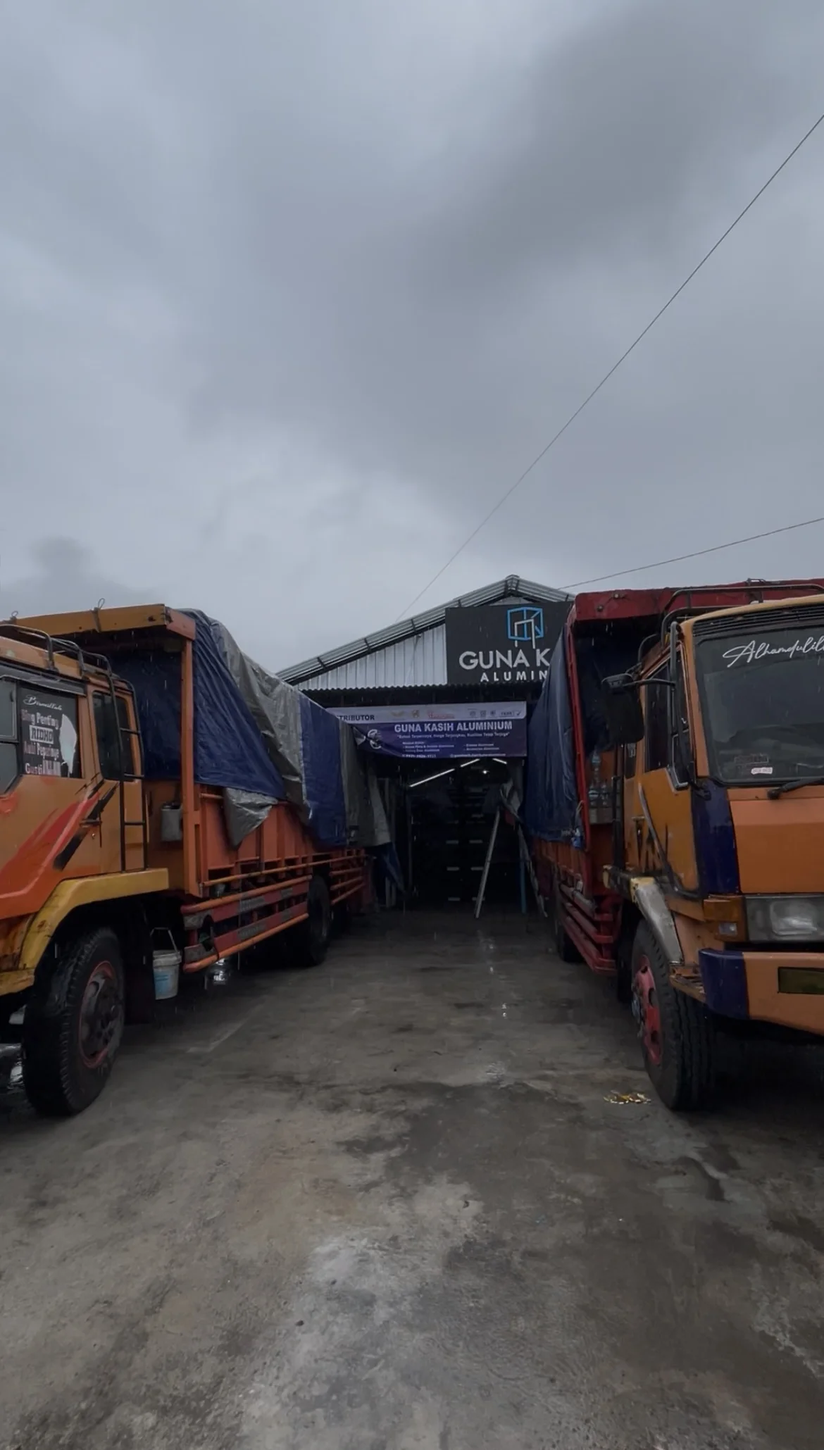 Proyek aluminium CV Guna Kasih Bali