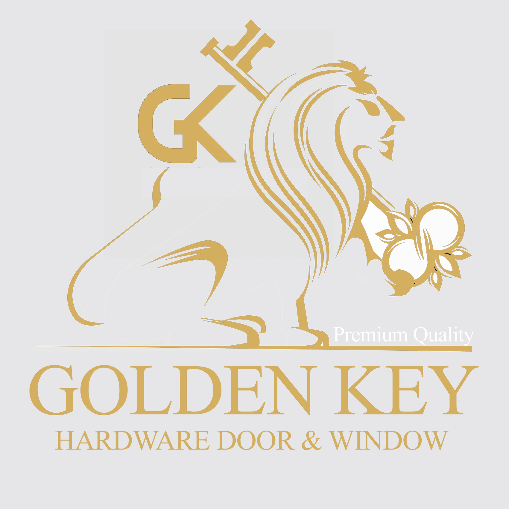 Logo Golden Key - Supplier aluminium resmi distributor Guna Kasih Bali
